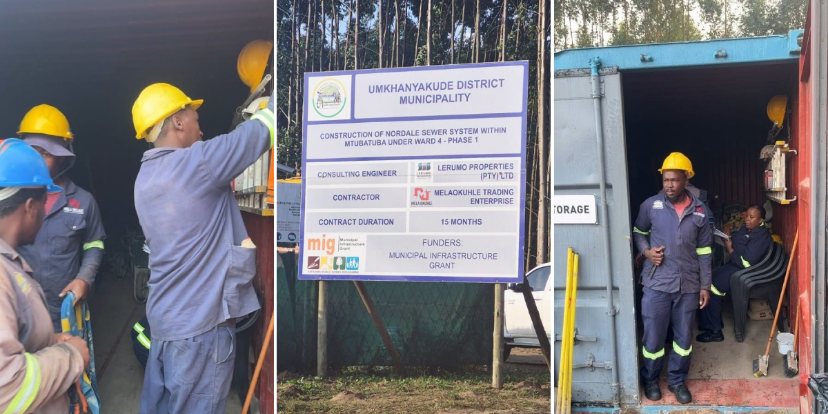 nordale sewer system project powers ahead 1