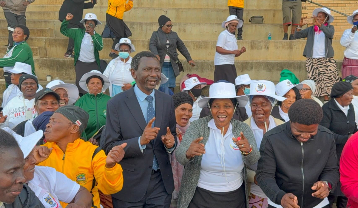 senior citizens at umkhanyakude golden games
